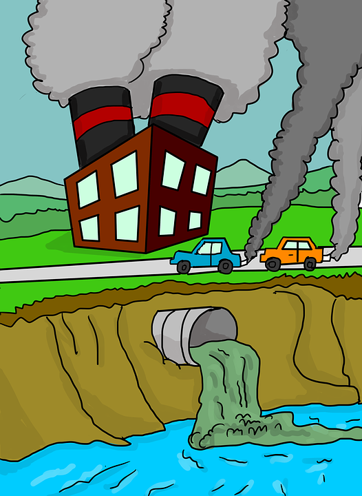 موضوع رسم عن التلوث بحث تعبير تلوث بالرسومات