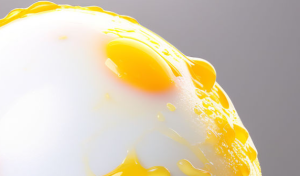 هل صفار البيض النيء مضر